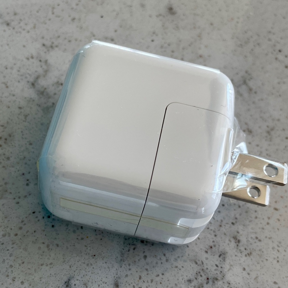 White USB Power Adapter Apple Original